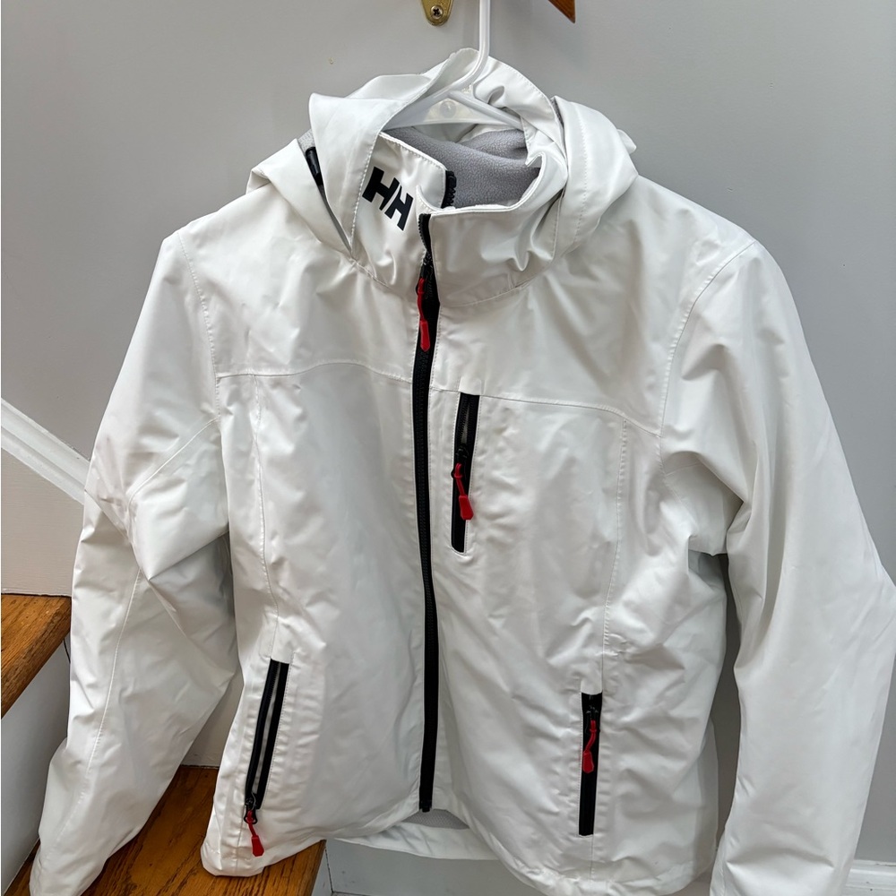White Helly Hansen mid layer jacket 2.0